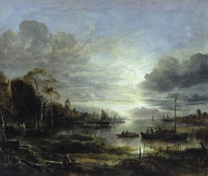 Landscape in Moonlight